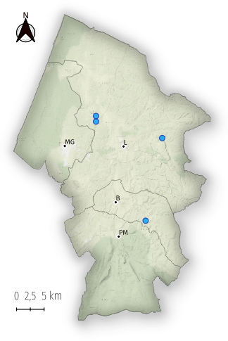 mapa de distribuição de L. sinapis